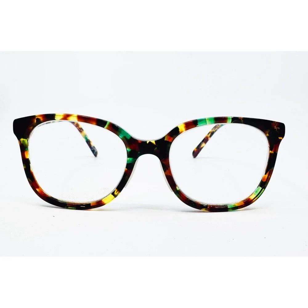 Flower Laurel 6069 Eyeglasses Womens Multicolor Tortoise Cat Eye 53-20-140